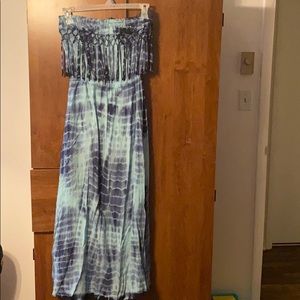 Strapless Long Dress